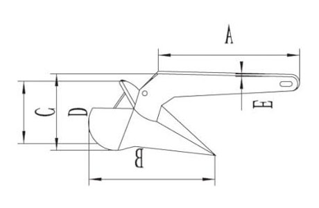 Specifications of Stainless Steel Delta Anchor DT Type – China LG™