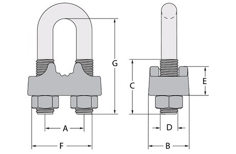 Specifications of Australian Standard Wire Rope Grips AS2076