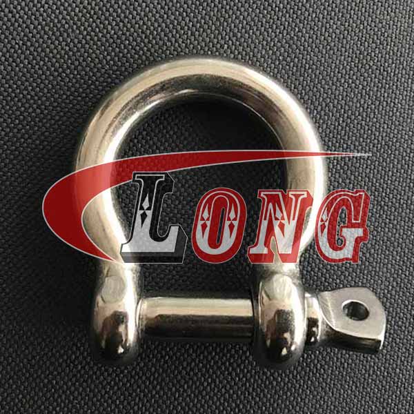 Bow Shackle Stainless Steel Screw Pin European Type