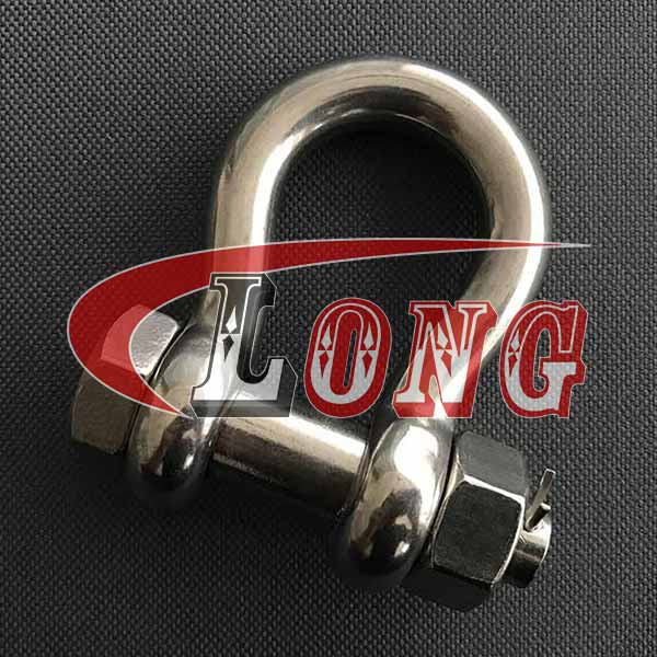 stainless steel anchor shackle bolt type pin