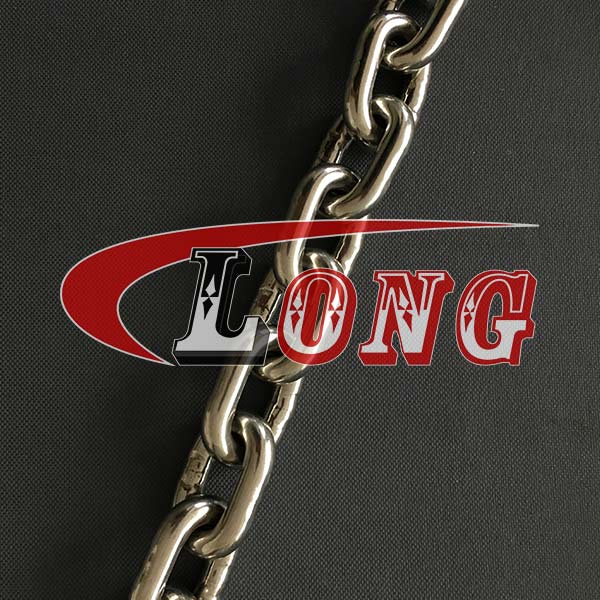 DIN5685 A Short Link Chain Stainless Steel