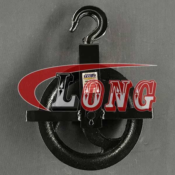 Black Pulley Gin Wheel Pulley-LG RIGGING®