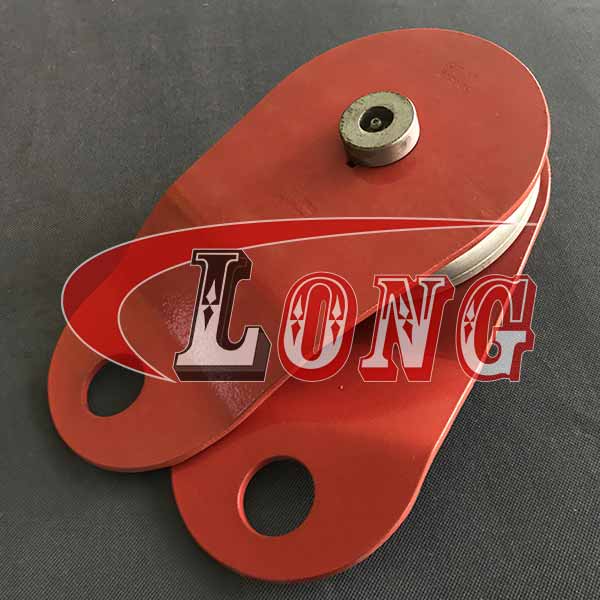 Steel Pulley With Single Sheave Red Painted Type 5-LG RIGGING®