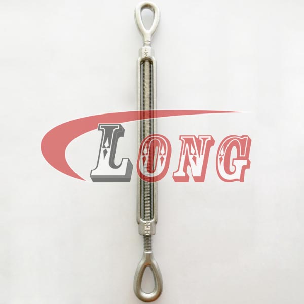 Turnbuckle Drop Forged Stainless Steel Eye&Eye US Type for Stainless Turnbuckle