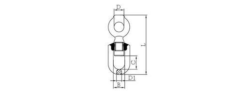 Specifications of Chain Swivel FOWD Type Alloy Steel Fishing & Trawling Gear-China