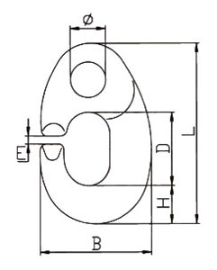 Specifications of Alloy Forged G Hook Egg Shaped Fishing & Trawling Gear