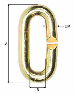 Specifications of Split C Link Open C Type Link Chrome Steel-China LG™