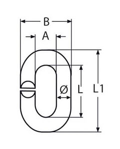 Specifications of Split Link C Type Stainless Steel-China LG™