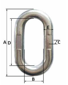 Specifications of Stainless Steel Recessed Link-China LG™