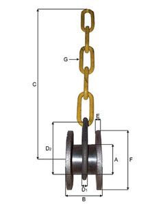 Specifications of Chain Toggles Heavy Type Steel Welded-China LG™