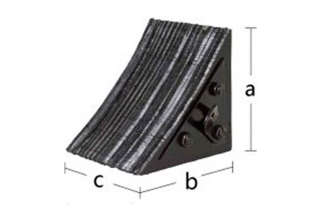Specifications of Laminated Wheel Chocks