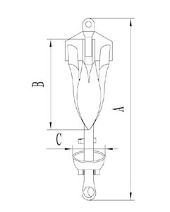 Specifications of Stainless Steel Folding Grapnel Anchor-China LG™