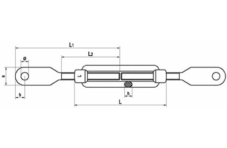Specifications of DIN 1480 Turnbuckle Plain End