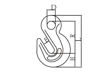 Specifications of Alloy Eye Grab Hook Grade 70