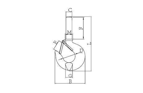 Specifications of Alloy Shank Hook with Latch