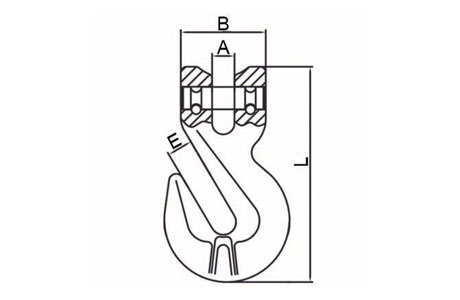 Specifications of Clevis Winged Grab Hook Grade 70 Australia Standard