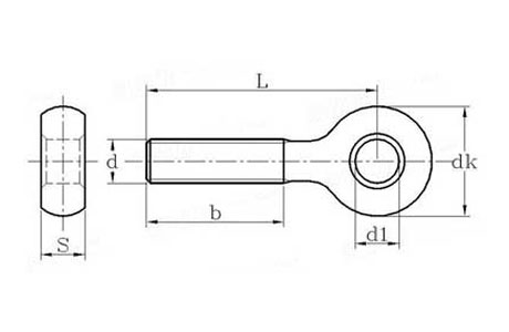 Specifications of DIN 444 Eye Swing Bolts