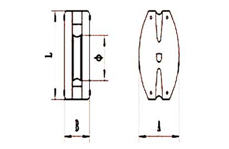 Specifications of JIS Wooden Block With Single Wooden Sheave-China LG™