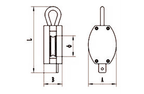 Specifications of Wooden Pulley With Eye Fixed Bow-China LG™