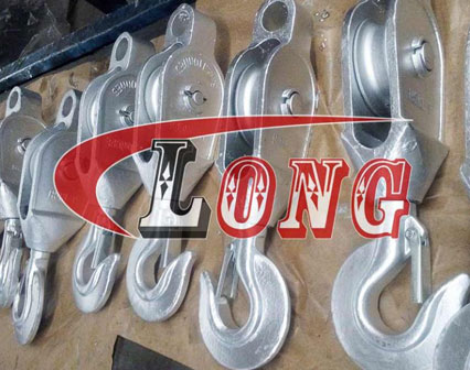 bulk photos of galvanized malleable iron blocks swivel hook with single sheave china lg 2
