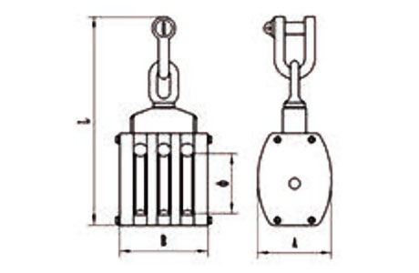 Specifications of JIS Wooden Ship Block With Shackle Triple Sheave-China LG™