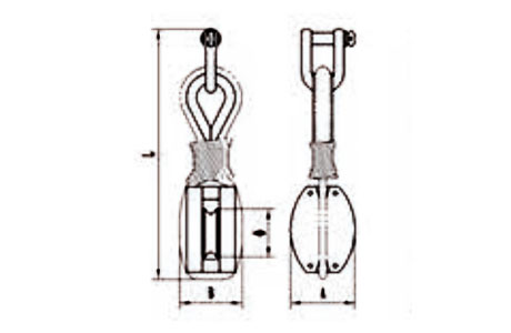 Specifications of Nylon Rope Wooden Pulley Single Wheel-China LG™