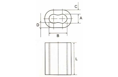 Specifications of Wire Rope Ferrule JIS Type-China LG™