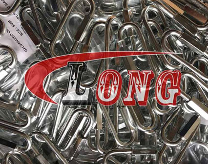 bulk photos of long quick link galvanized 4