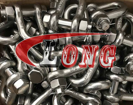 bulk photos of forged d shackle oversized bolt type pin stainless steel g 2150
