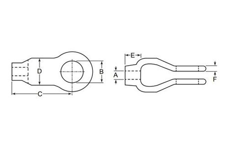 Specifications of Forged Lashing D-Ring w/Weld-on Clip
