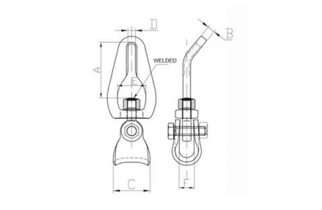 Specifications of G80 Chain Rope Connector BZ Type