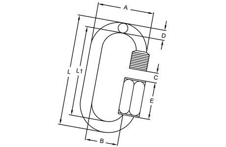 Specifications of Quick Link Stainless Steel & Galvanized Steel