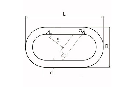 Specifications of Oval Snap Hook Stainless Steel