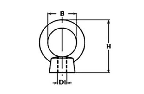 Specifications of Stainless Steel Lifting Eye Nut JIS 1169