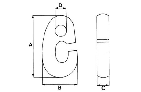 Specifications of Boss G Hook Stainless Steel-China LG Supply