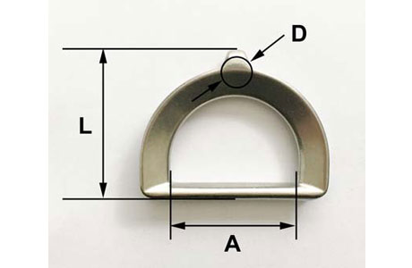 Specifications of D-Ring Thimble Cast Stainless Steel