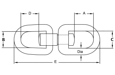 Specifications of Flexible Swivel Stainless Steel Longer DLF Type for Fishing & Trawling