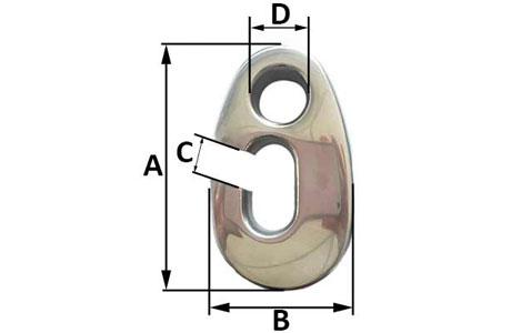 Specifications of Stainless Steel Boss G Hook,Egg type-China LG™