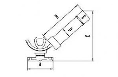 Information of Marine Fishing Parts 360 Degree Adjustable Rod Holder-China LG™