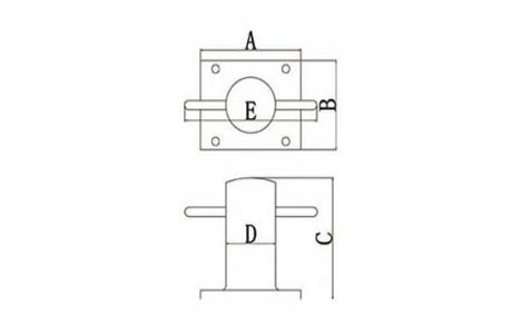 Specifications of Marine Single Cross Bollard Cleat Stainless Steel-China LG™