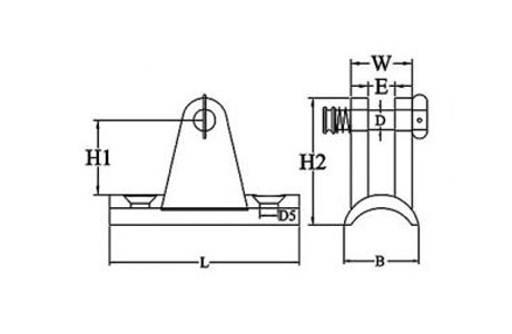 Specifications of Stainless Steel Deck Hinge Concave Base Removable Pin-China