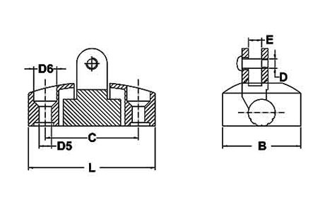 Specifications of Stainless Steel Universal Swivel Deck Hinge-China LG™