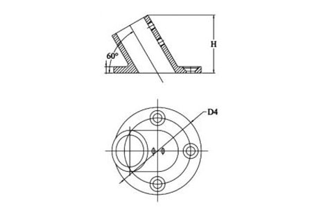 Specifications of Top Boat Flag Pole Socket 60 Degrees-China LG Manufacture