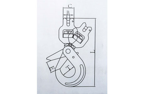 Specifications of G80 Clevis Swivel Self locking Hook with Bearing