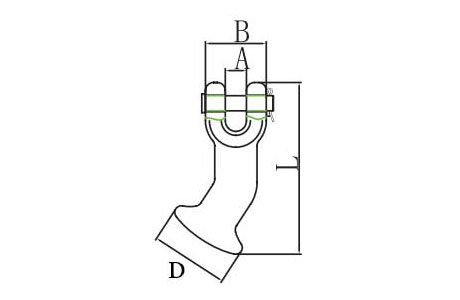 Specifications of G80 Clevis Elephant Foot