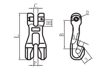Specifications of G80 Clevis Shortening Clutch