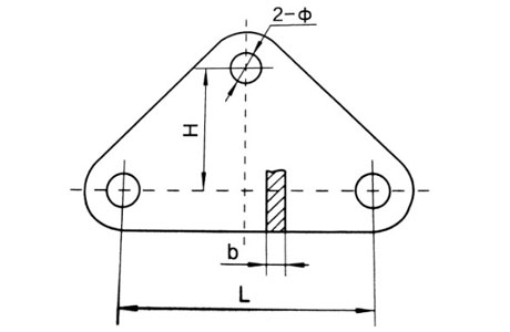 Specifications of Hot-Dip Galvanized Steel Yoke Plate for Power Line-China LG™