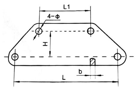 Specifications of Hot-Dip Galvanized Steel Yoke Plate for Power Line-China LG™