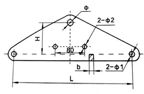 Specifications of Hot-Dip Galvanized Steel Yoke Plate for Power Line-China LG™