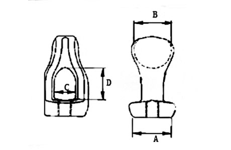 Specifications of Pole Line Forged Single Thimble Eye Nut-China LG Supply